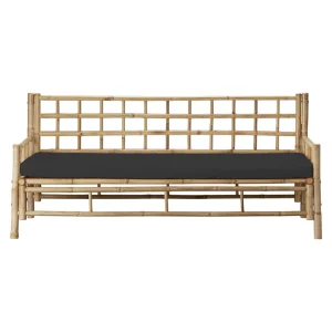 LENE BJERRE MANDISA LOUNGE SOFA BAMBUS NATUR/SORT - 80