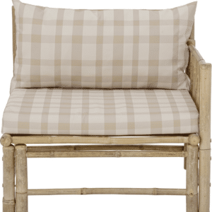 Udendørs loungesofa Bloomingville Korfu bambus natur højre hjørne